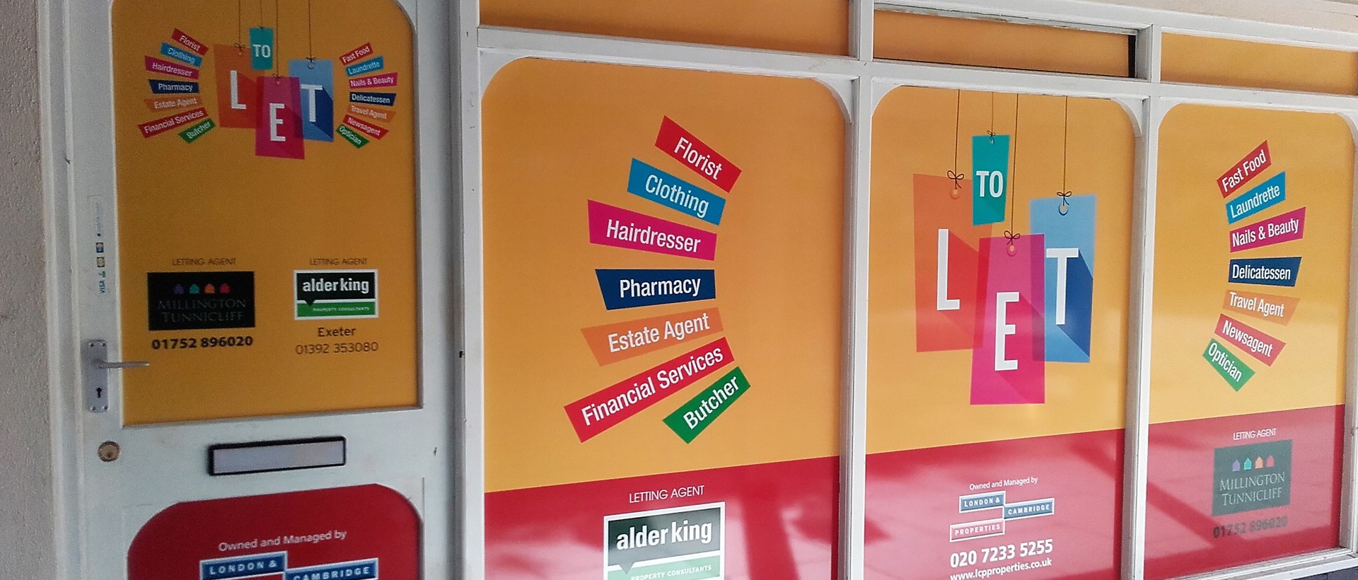 Full colour window graphics