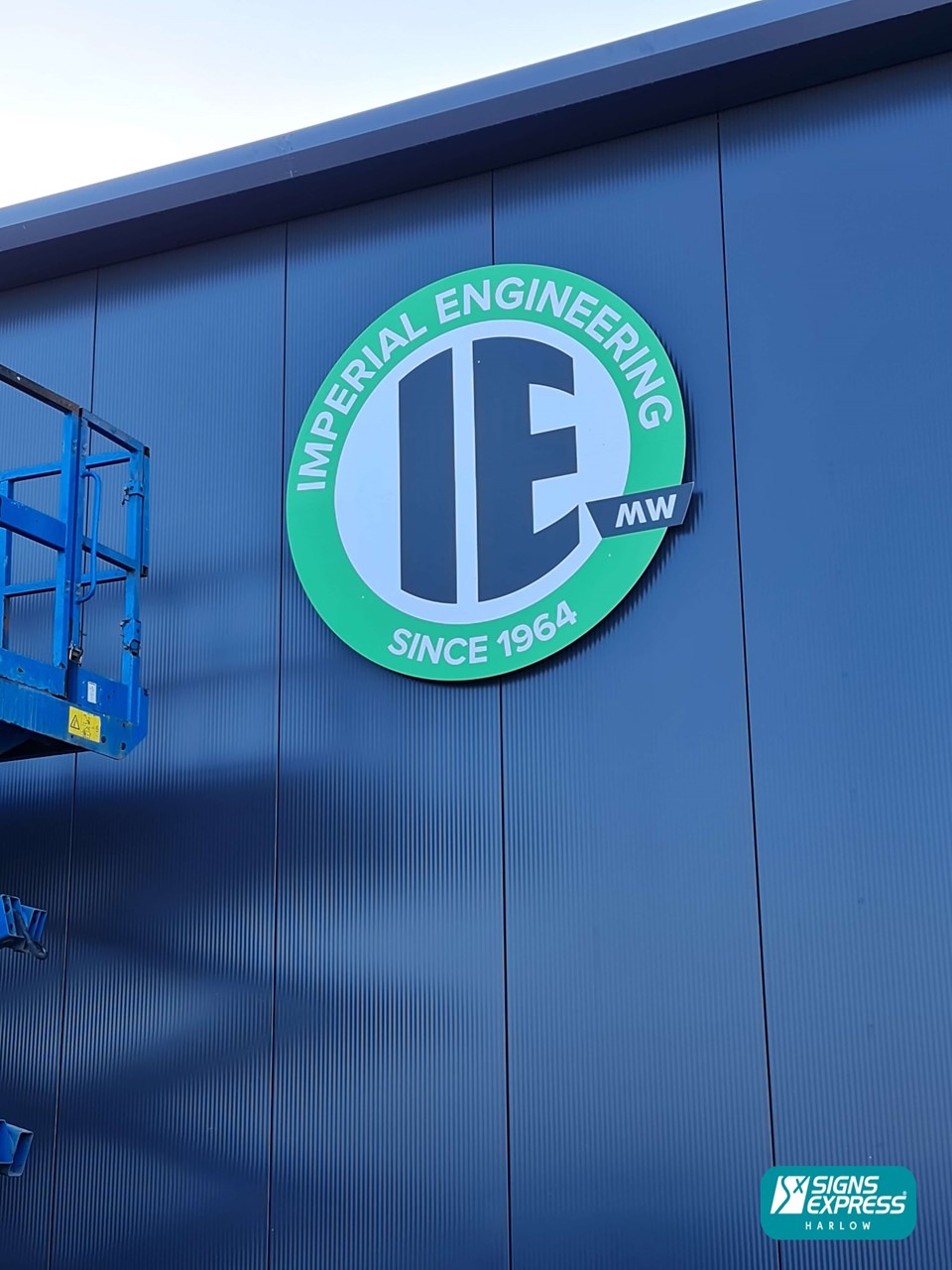 3 D Logo Imperial Engineering By Signs Express Harlow
