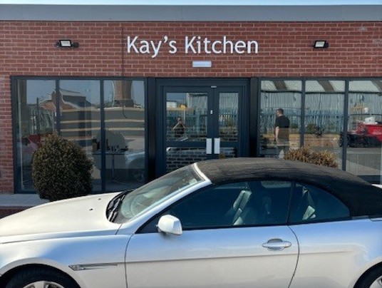 External Sign Kays Kitchen Liverpool