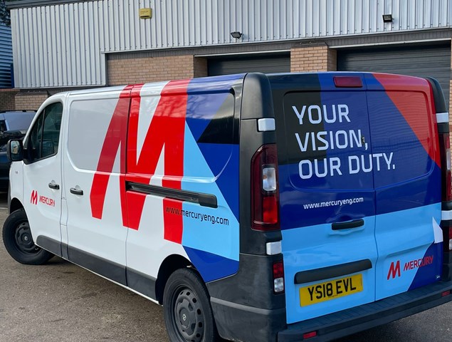 Van Graphics For Mercury By Signs Express Slough (1)