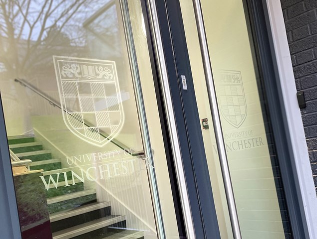 University Of Winchester Window Graphics Signs Express Winchester