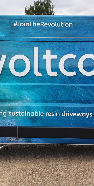 Peugeot Boxer sides wrapped for Oltco Peterborough