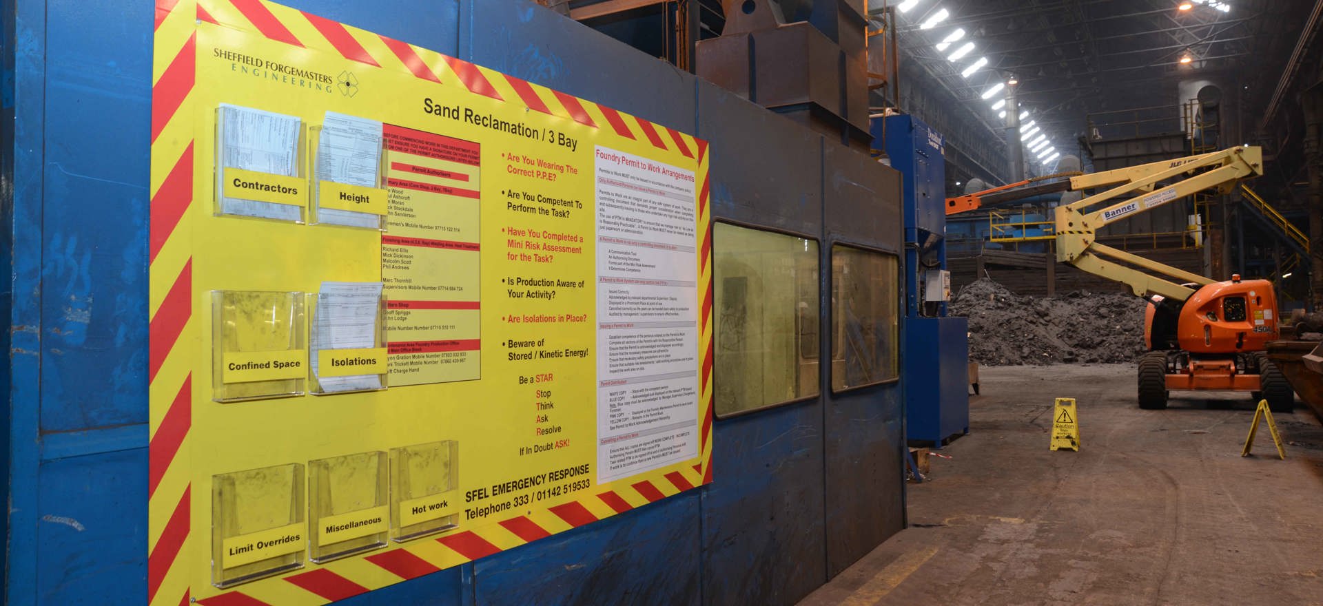 Sheffield Forgemasters Sign 