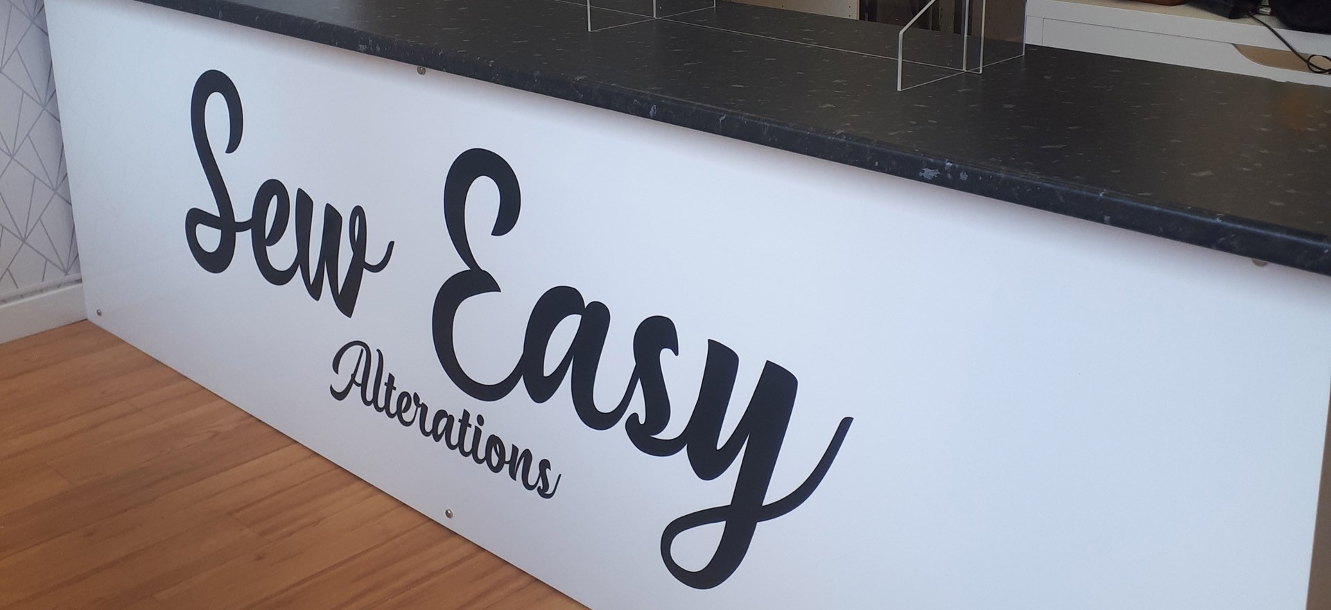Sew Easy Reception Sign