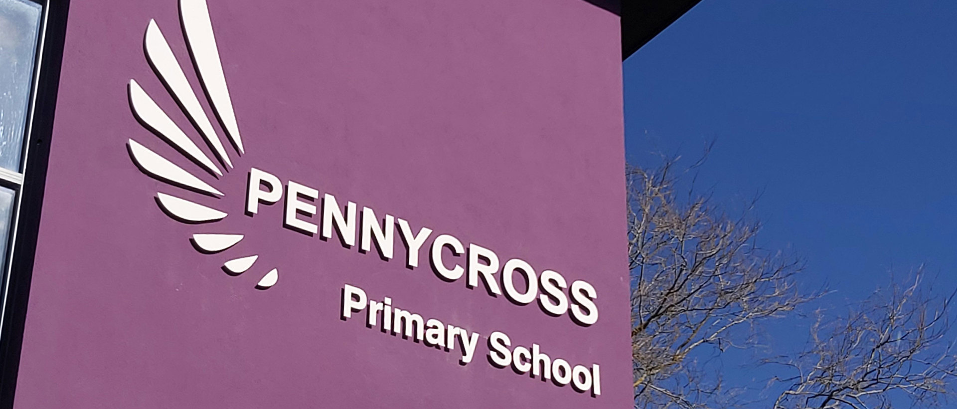 Flat cut lettering & logos