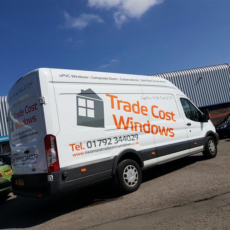 Trade Cost Windows Van Graphics