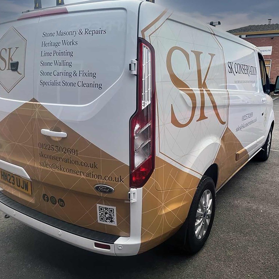 Vehicle Wrap SK Conservation Bath