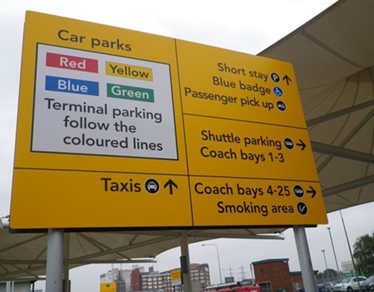 ABP Terminal - Wayfinding Sign