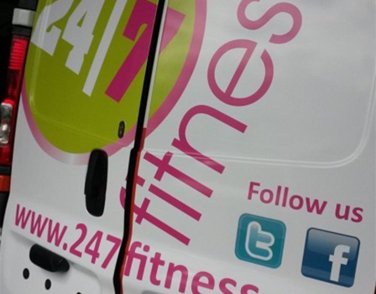 24/7 Fitness - Vehicle Graphics