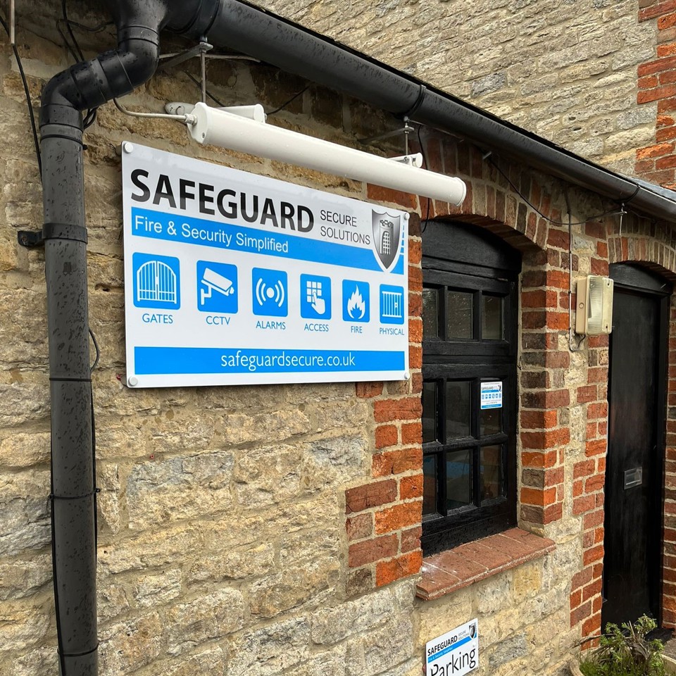 Turnkey signage solution for Safeguard Secure Solutions
