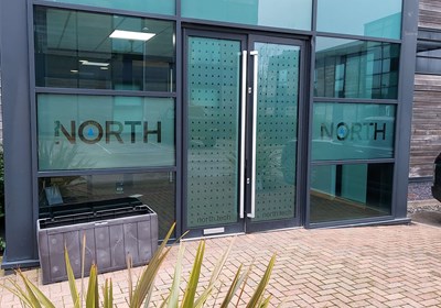 Window Graphics For North By Signs Express Glasgow