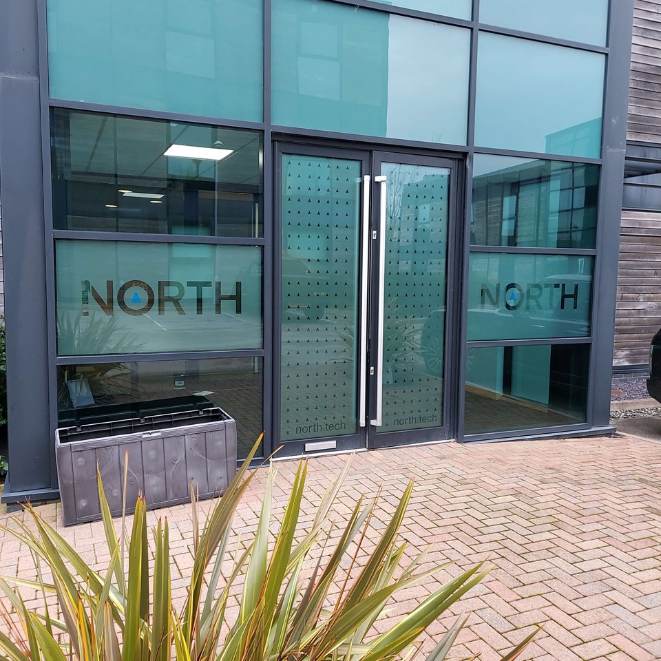 Window Graphics For North By Signs Express Glasgow