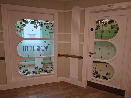 Cedar Care Homes Window Graphics