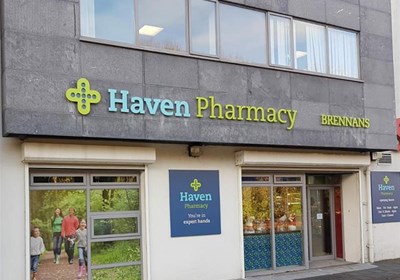 Haven Pharmacy Wall Signage Exterior Signage Mullingar