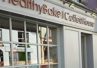 Healthy Bake Coffee House Fascia Exterior Signage Mullingar