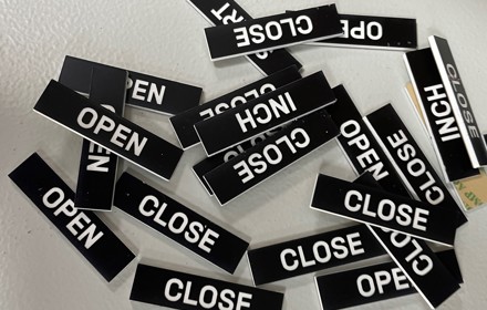 Engraved Signs, Asset Tags Falkirk, Industrial Tags Falkirk