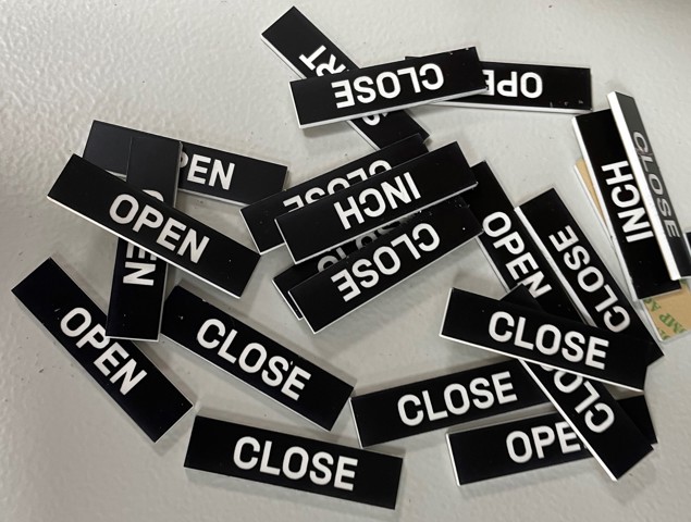 Engraved Signs, Asset Tags Falkirk, Industrial Tags Falkirk