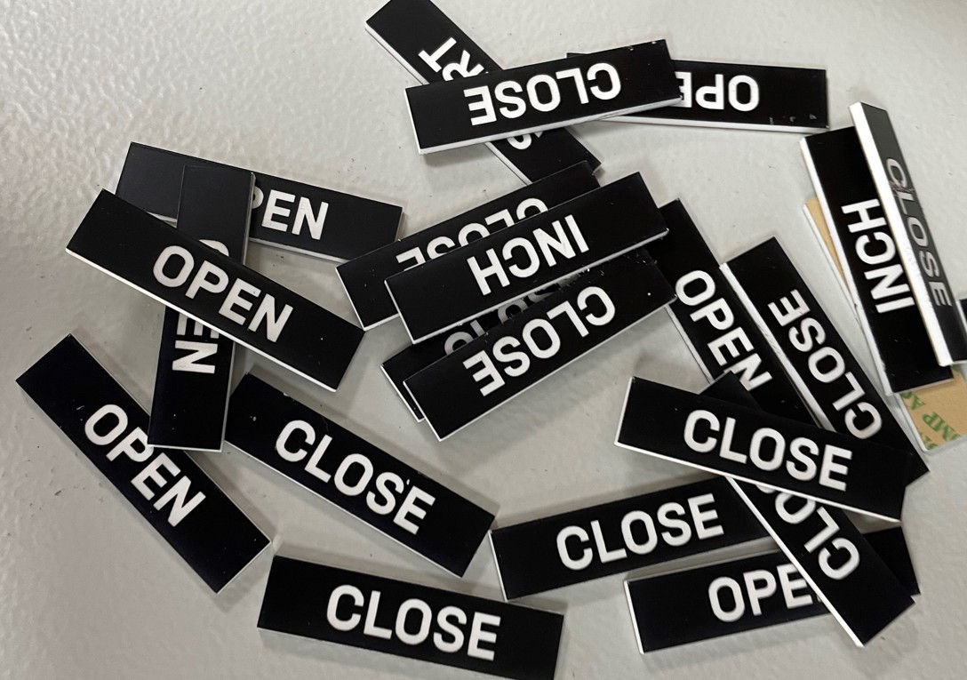 Engraved Signs, Asset Tags Falkirk, Industrial Tags Falkirk
