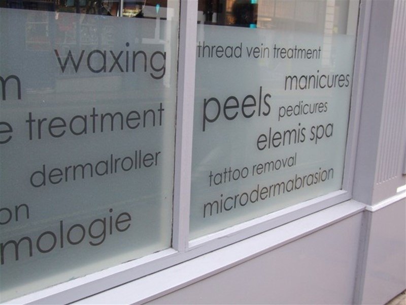 Etched Window Graphics & Frosted Window Film - Signs Express